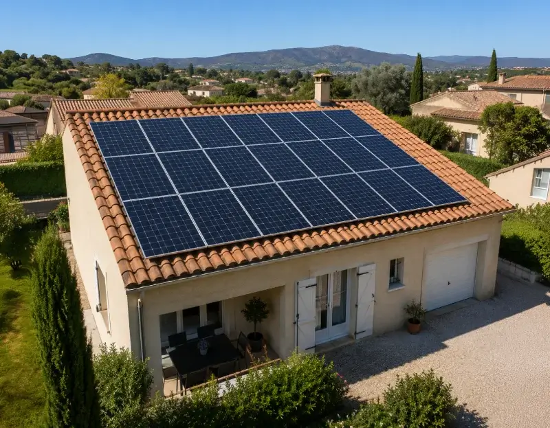 Prime à l'autoconsommation panneaux solaires Fanjeaux — aide financière de l'État